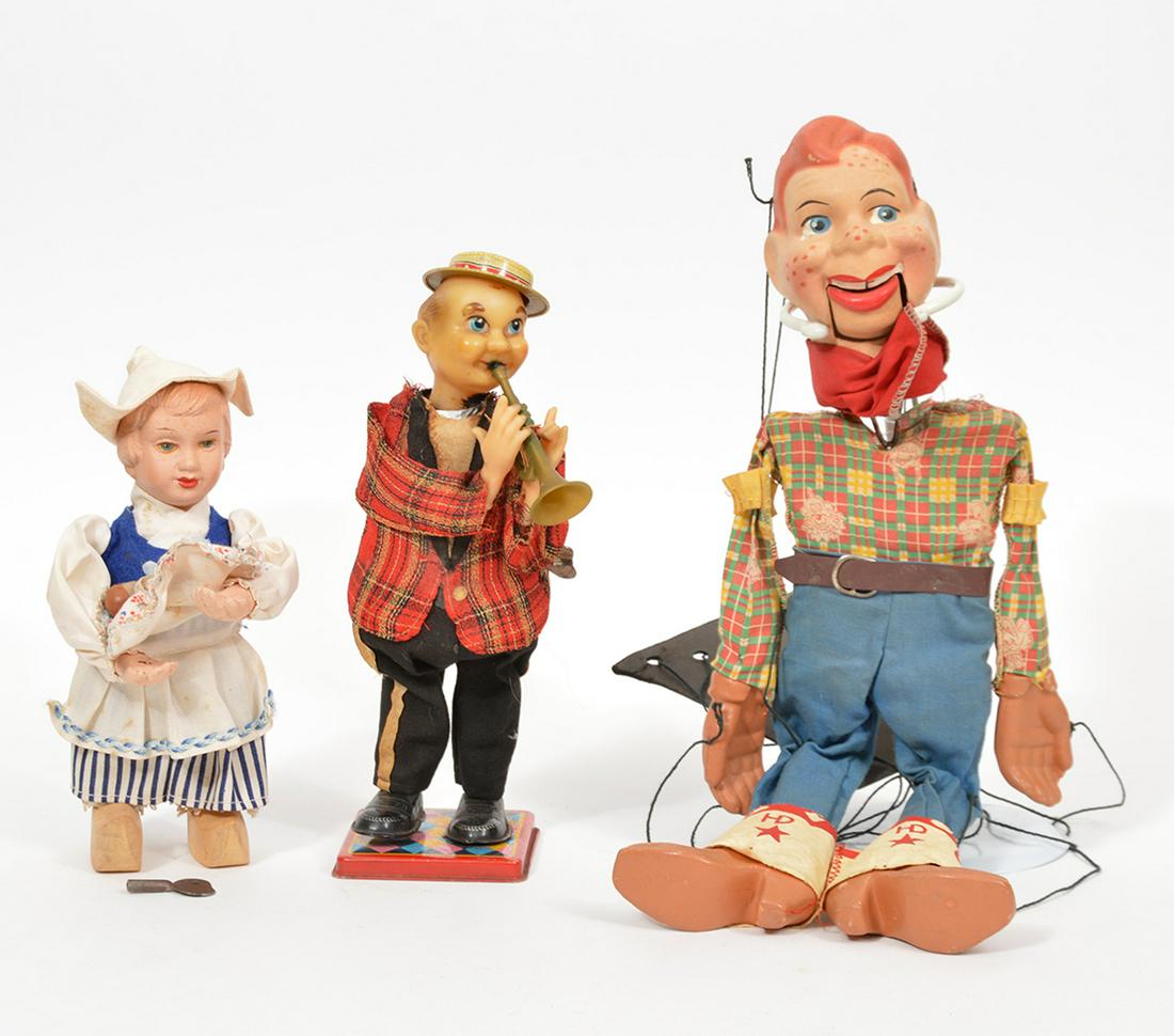 Lot of 3 Hand-Made Movable Toys (1 of 10)