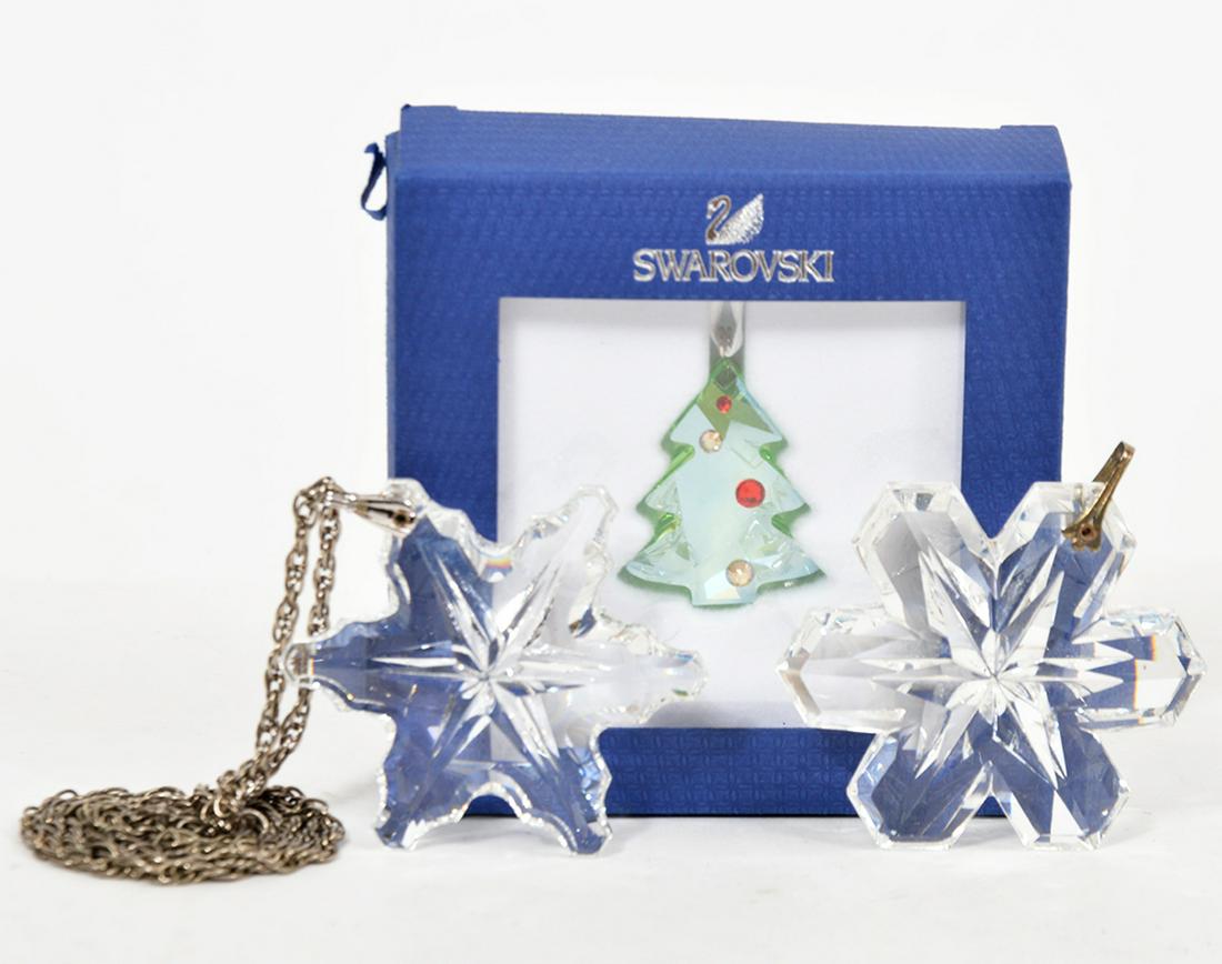 Three Swarovski Crystal Ornaments (1 of 7)