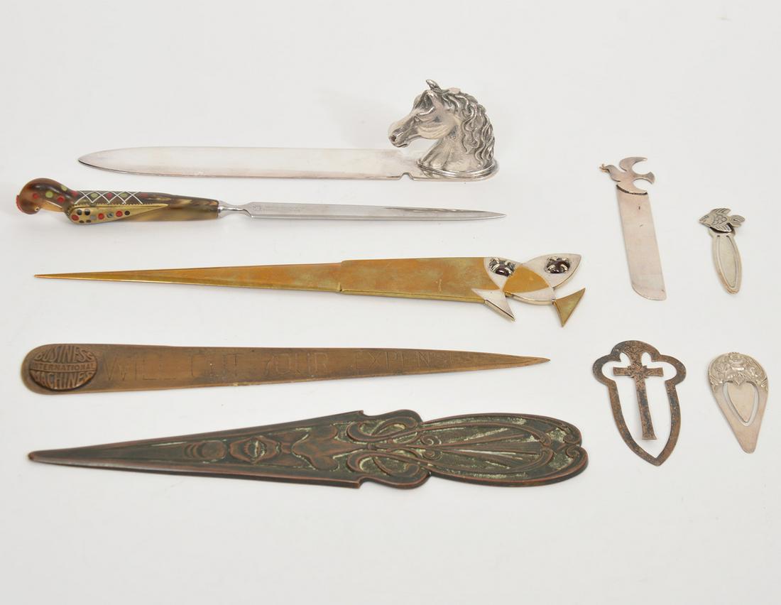 Lot of 9 Letter Openers & Bookmarks (1 of 13)