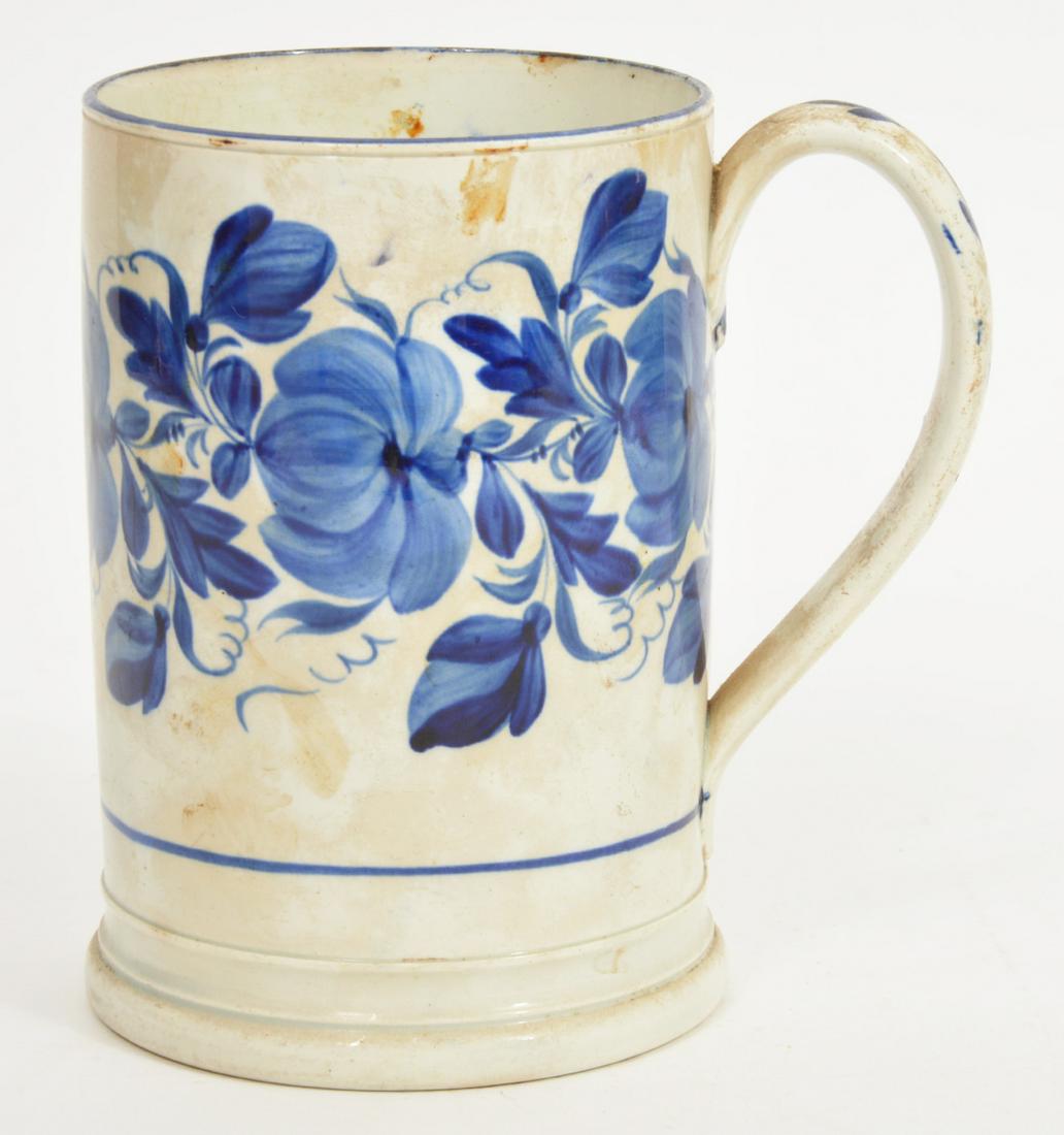 English Blue Floral Soft Paste Mug (1 of 8)