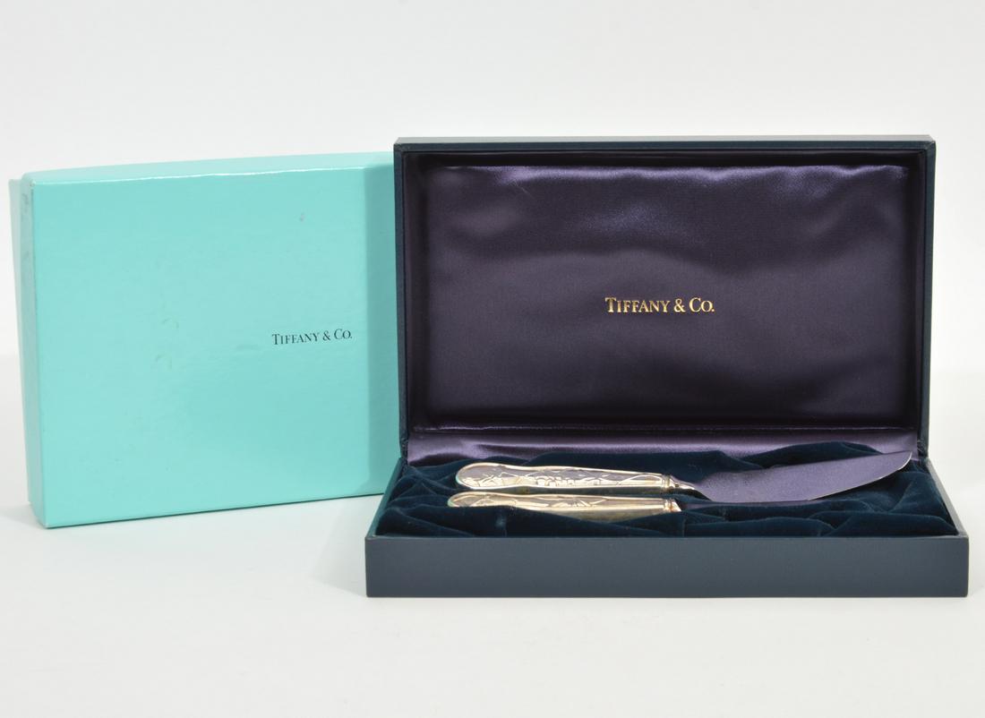 Tiffany & Co. Sterling 2 Pc Cheese Set (1 of 5)