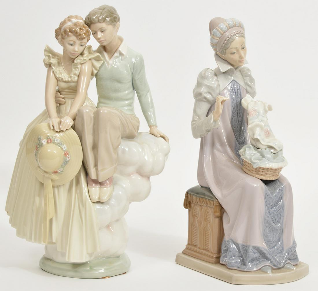 2 Lladro Porcelain Figurines (1 of 7)