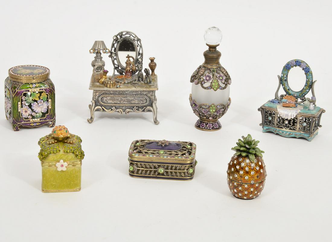 7 Strongwater-esque Jeweled Miniatures (1 of 13)