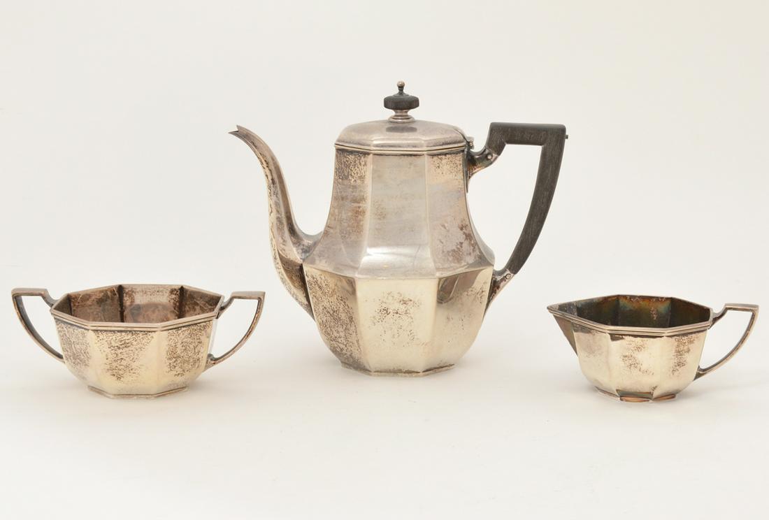 Tiffany & Co Sterling Silver 3Pc Tea Set (1 of 9)