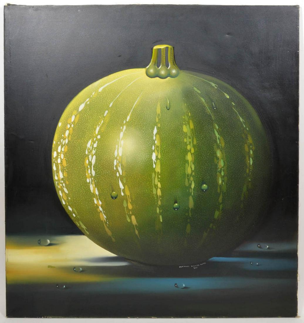 Herbert Portillo Galan 'Green Melon' Oil on Canvas (1 of 5)