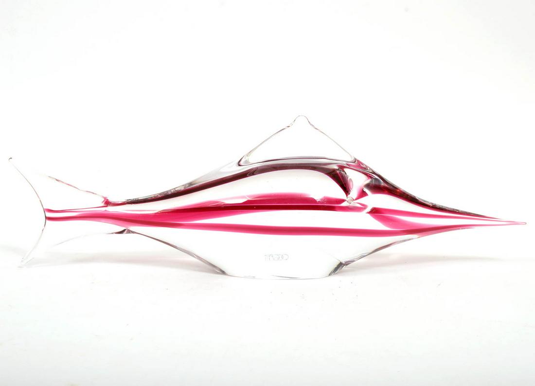 Oggetti Murano Glass Fish Sculpture (1 of 9)