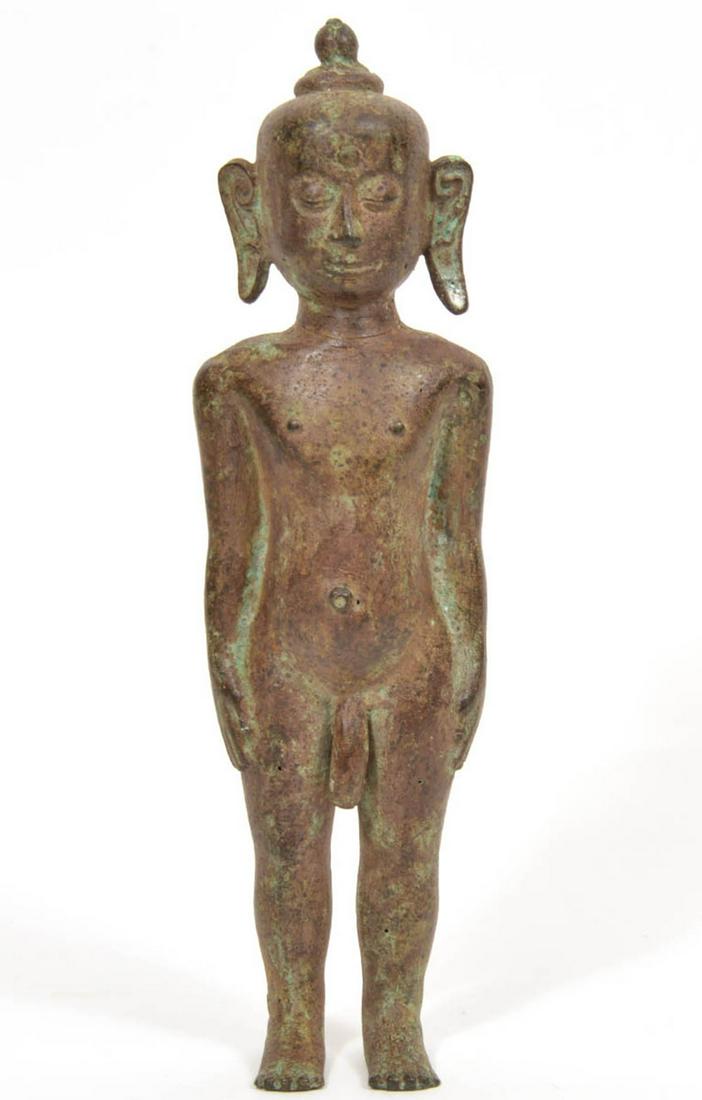 Southeast Asian Bronze Standing Deity Figure (1 of 7)