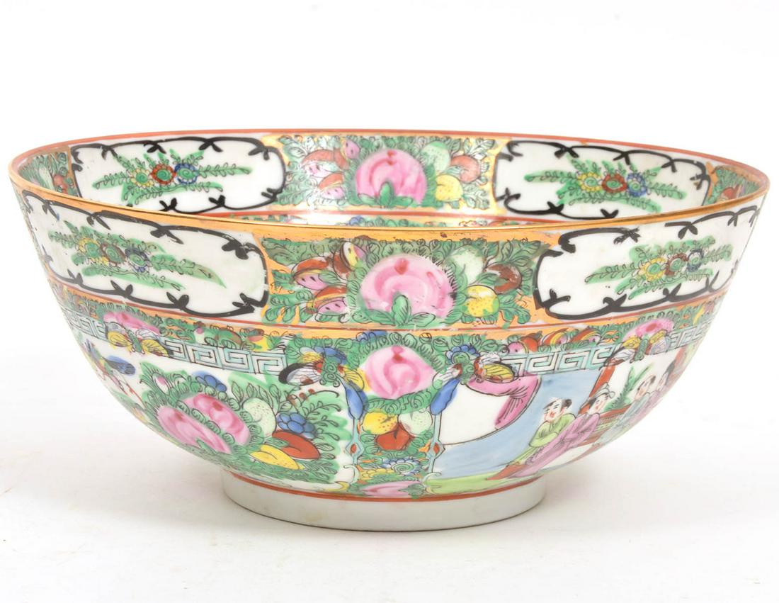Japanese Porcelain Ware Famille Rose Style Bowl (1 of 5)