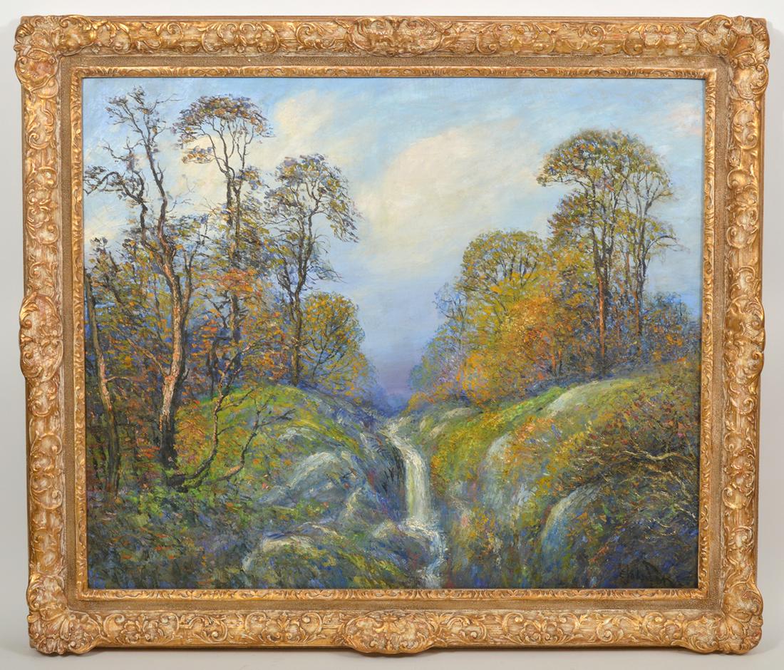 Large Signed Landscape Oil Painting (1 of 7)