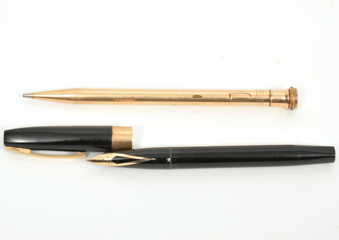 Sheaffer Fountain Pen & Wahl Gold-Filled Pencil (1 of 7)