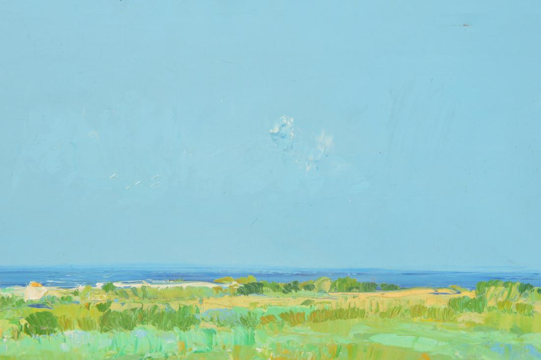 Jacques Cordier Beach Landscape Oil on Canvas (1 of 4)