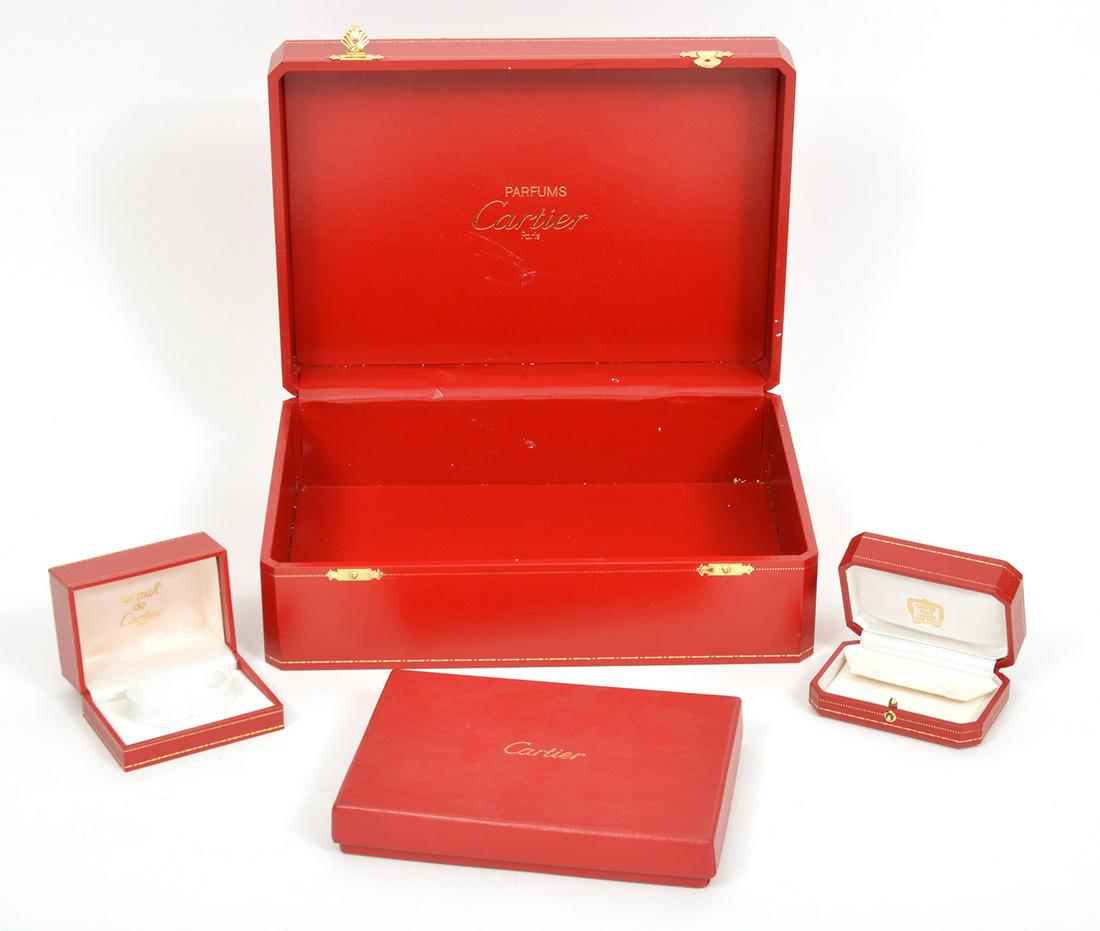 Lot of 4 Cartier Boxes (1 of 4)