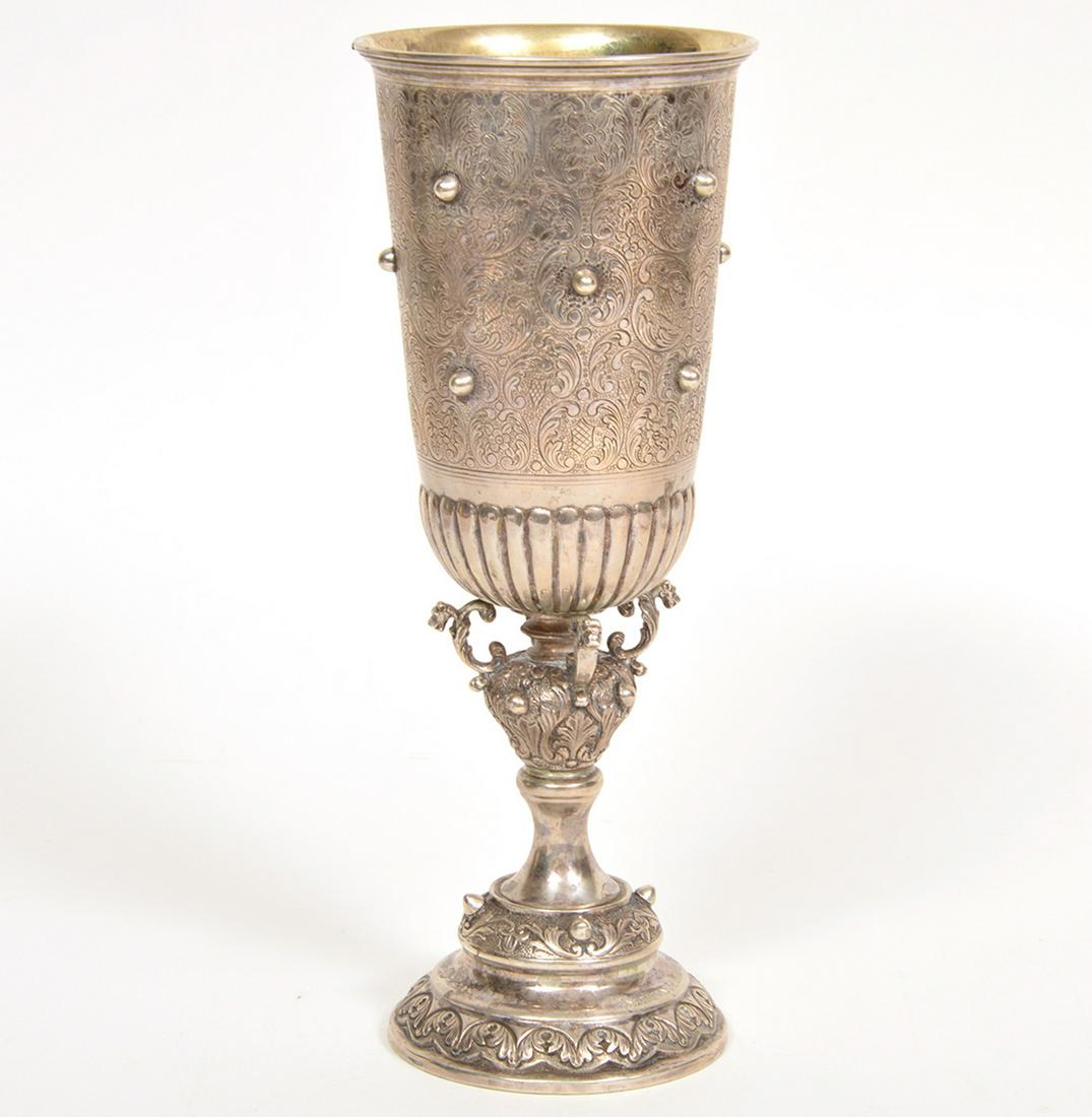 Honorary Sterling Silver Kiddush Cup (1 of 11)