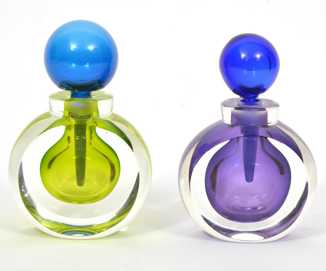 Two Correia Art Glass Perfume Bottles (1 of 6)