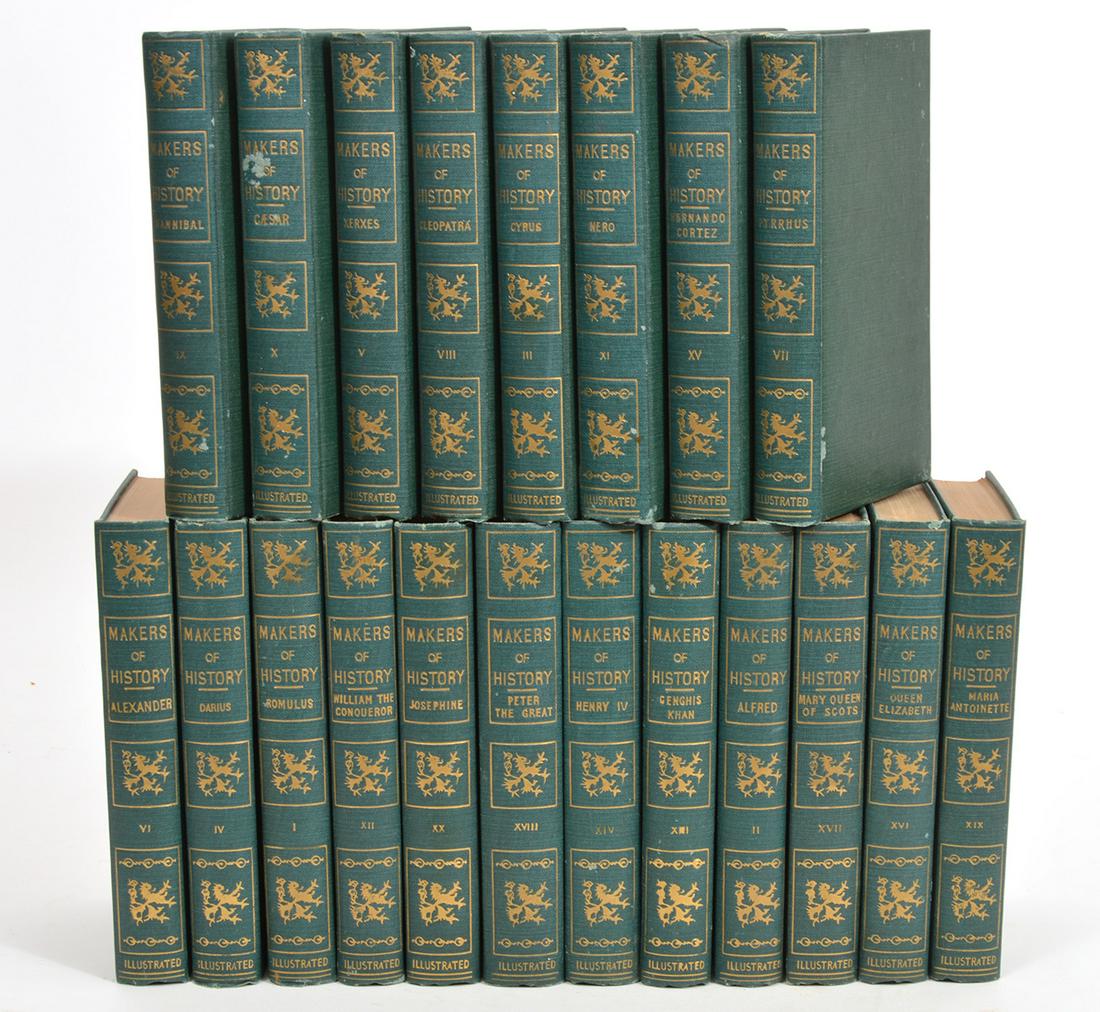 Makers Of History Pyrrhus Complete 20 Volume Set (1 of 10)