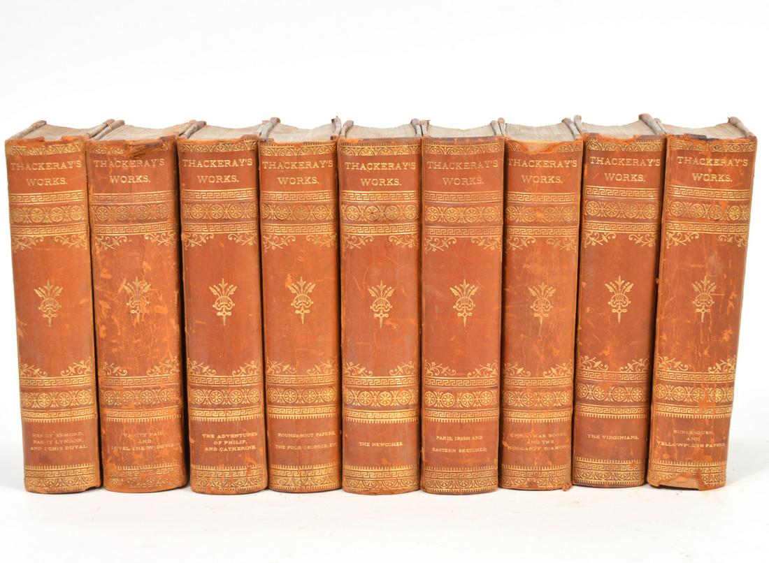 9 Vols. William Makepeace Thackeray 1887 (1 of 13)