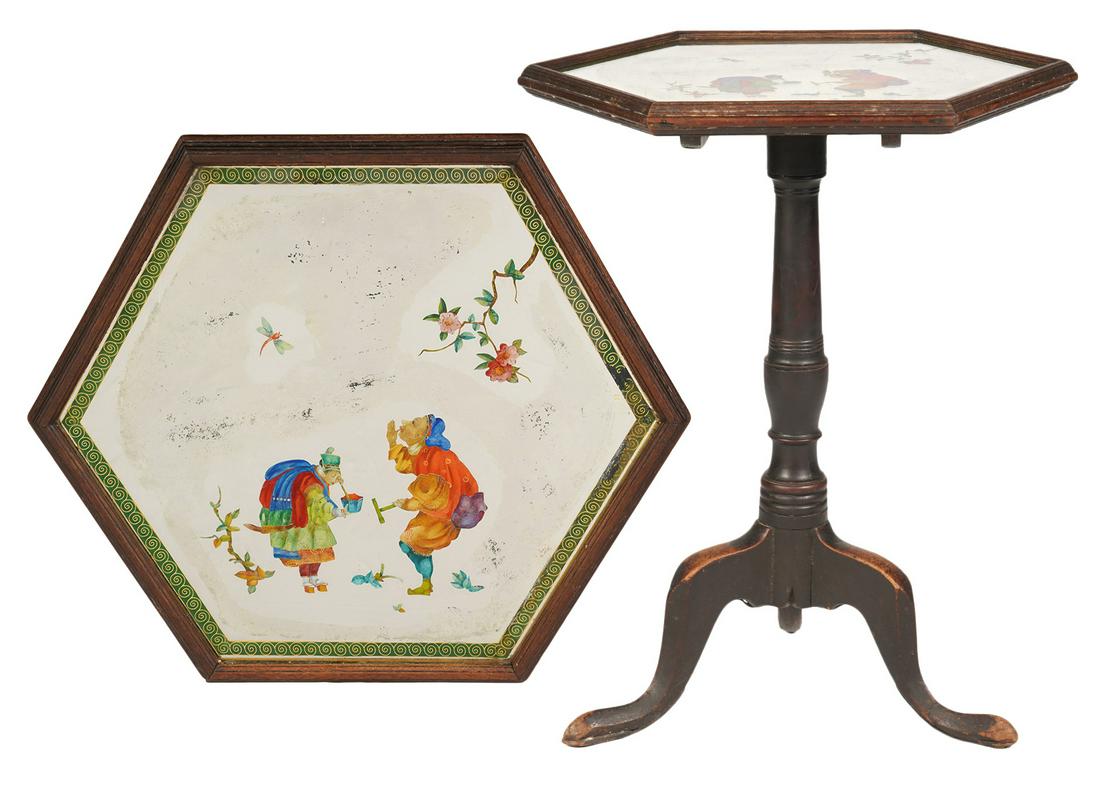 English 19th C. Tilt Top Table Tripod Base (1 of 8)