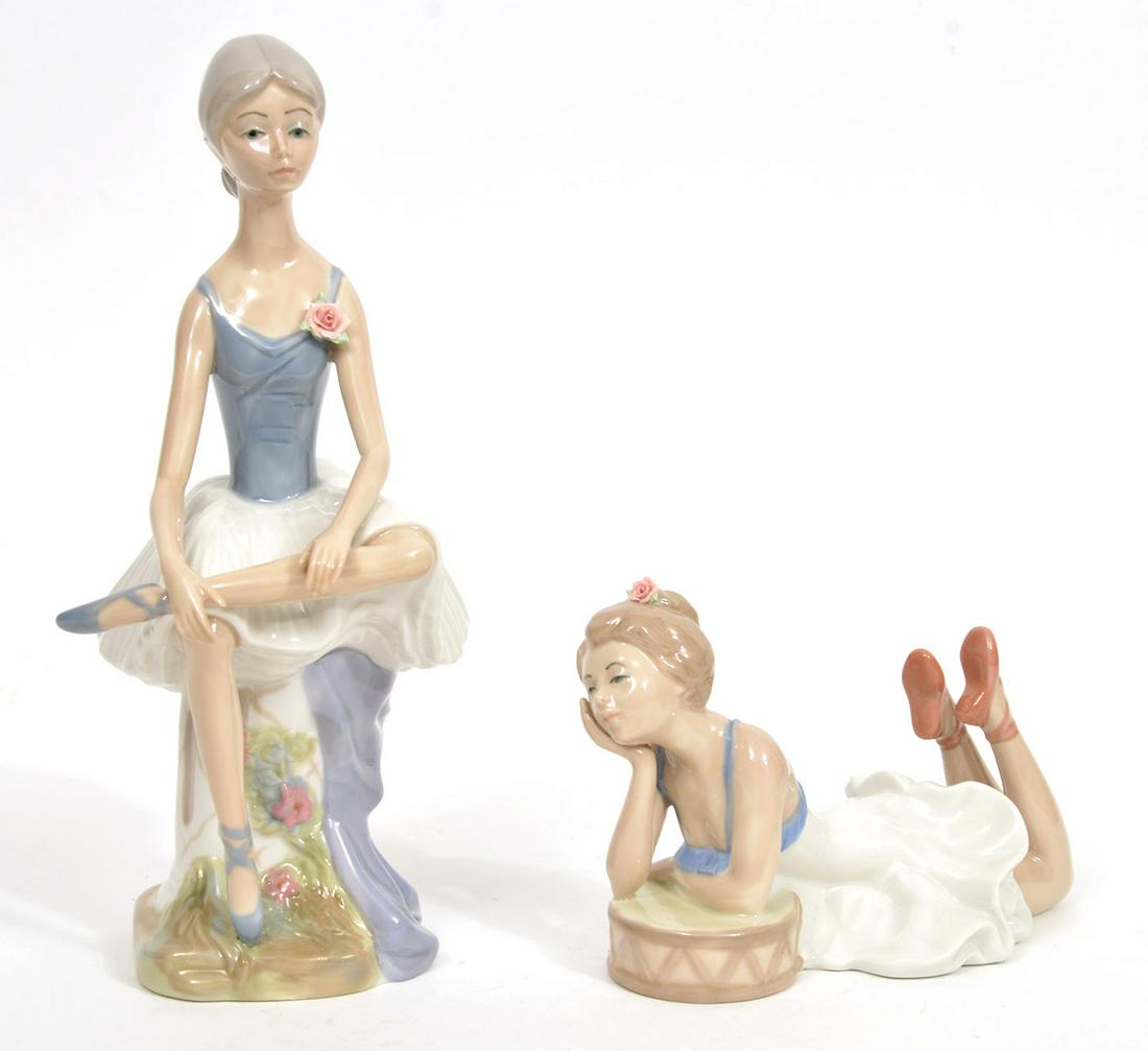 2 Casades Porcelain Ballerina Figurines (1 of 8)
