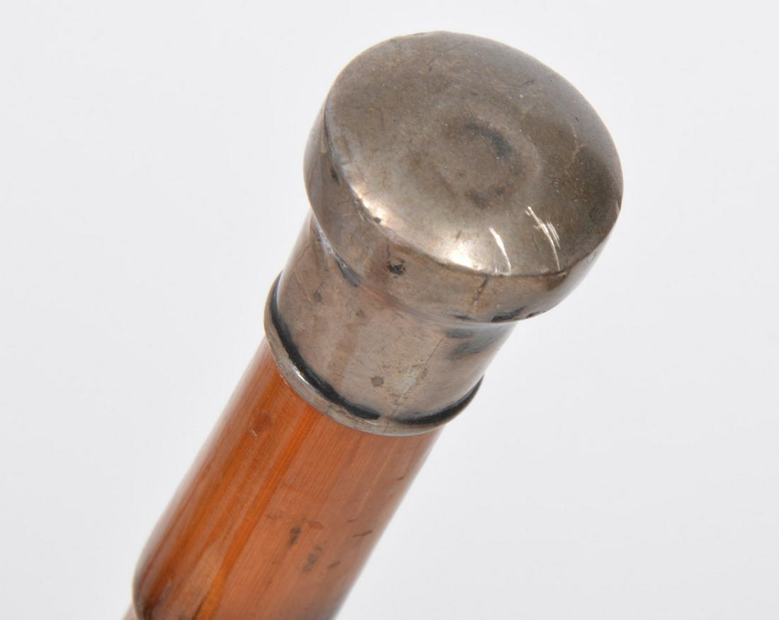 Sterling And Bamboo Walking Stick Cane (1 of 6)