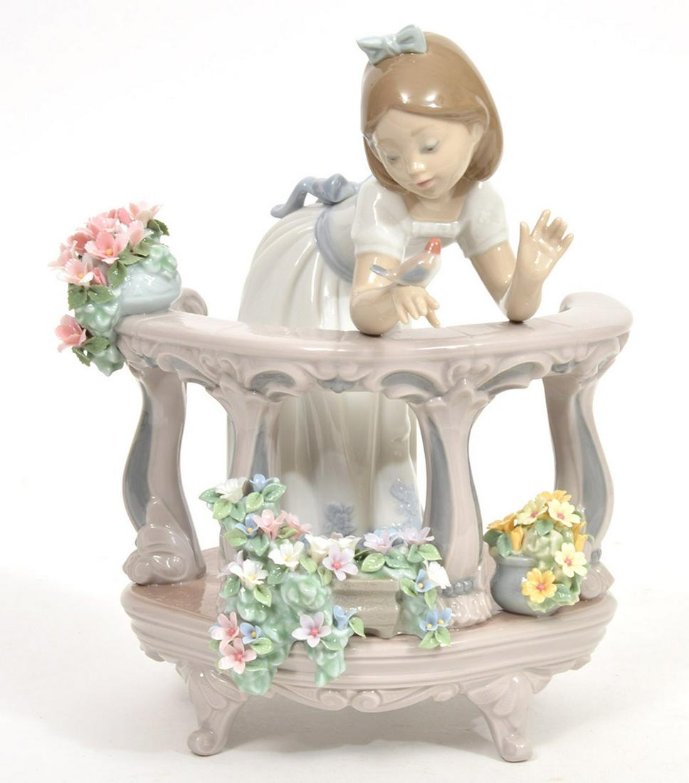 Lladro Porcelain 'Morning Song' Figurine #6658 (1 of 9)