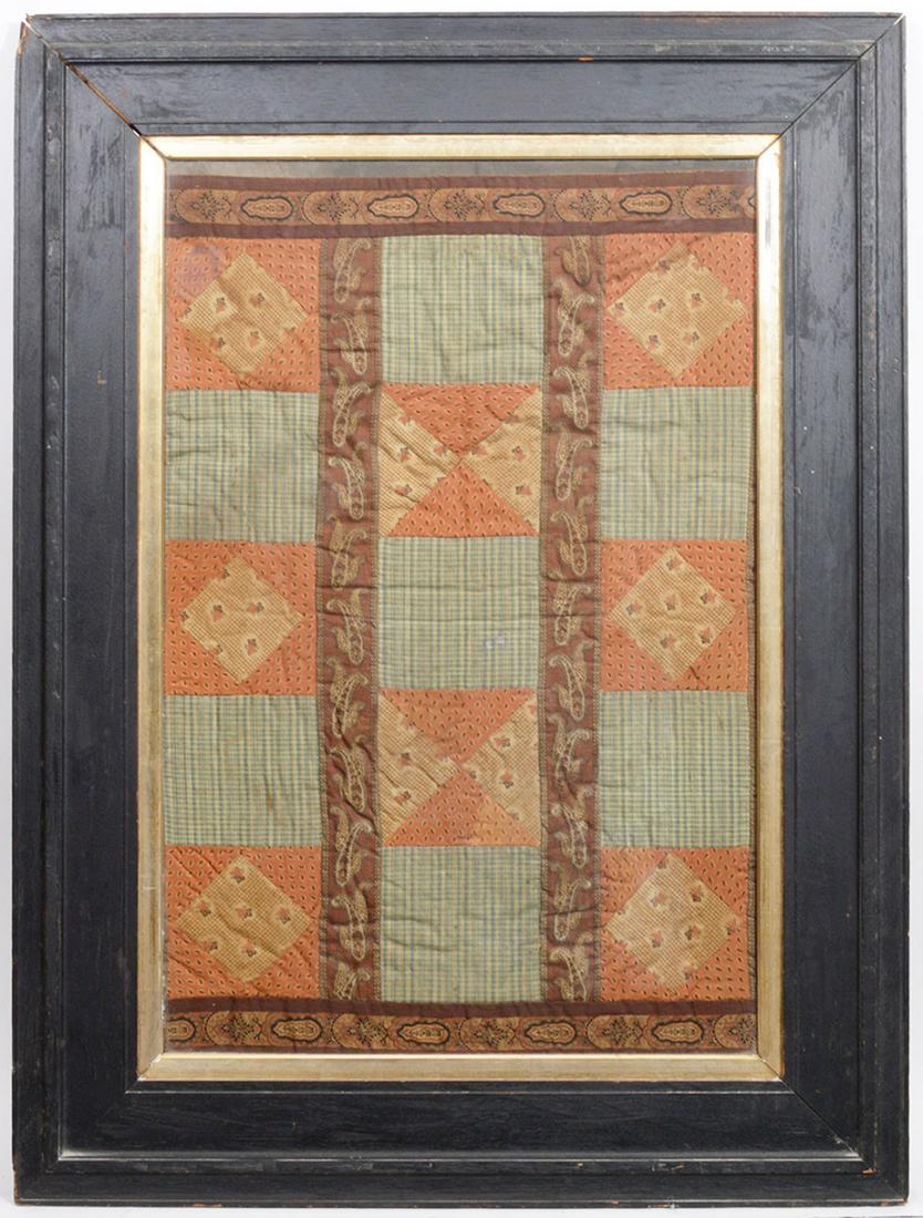 Early 20th C. American Quilt Fragment (1 of 6)