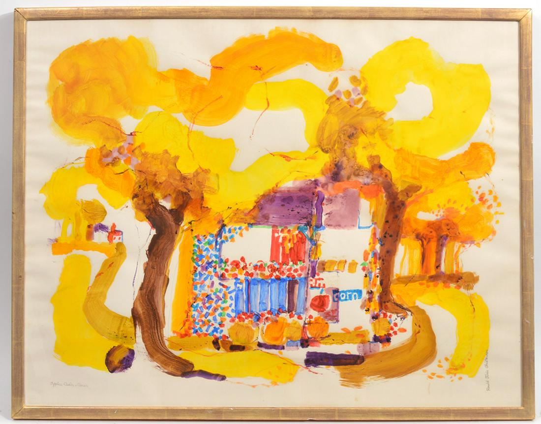 Ronald Julius Christensen Watercolor Painting (1 of 6)