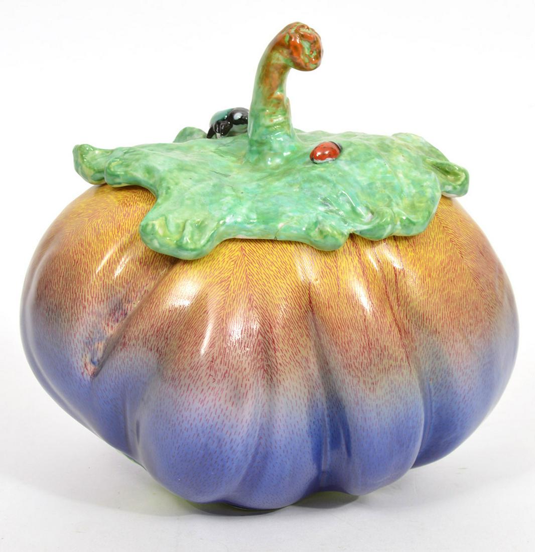 Mangani Porcelain Gourd Jar 'Porcellane D'Arte' (1 of 12)