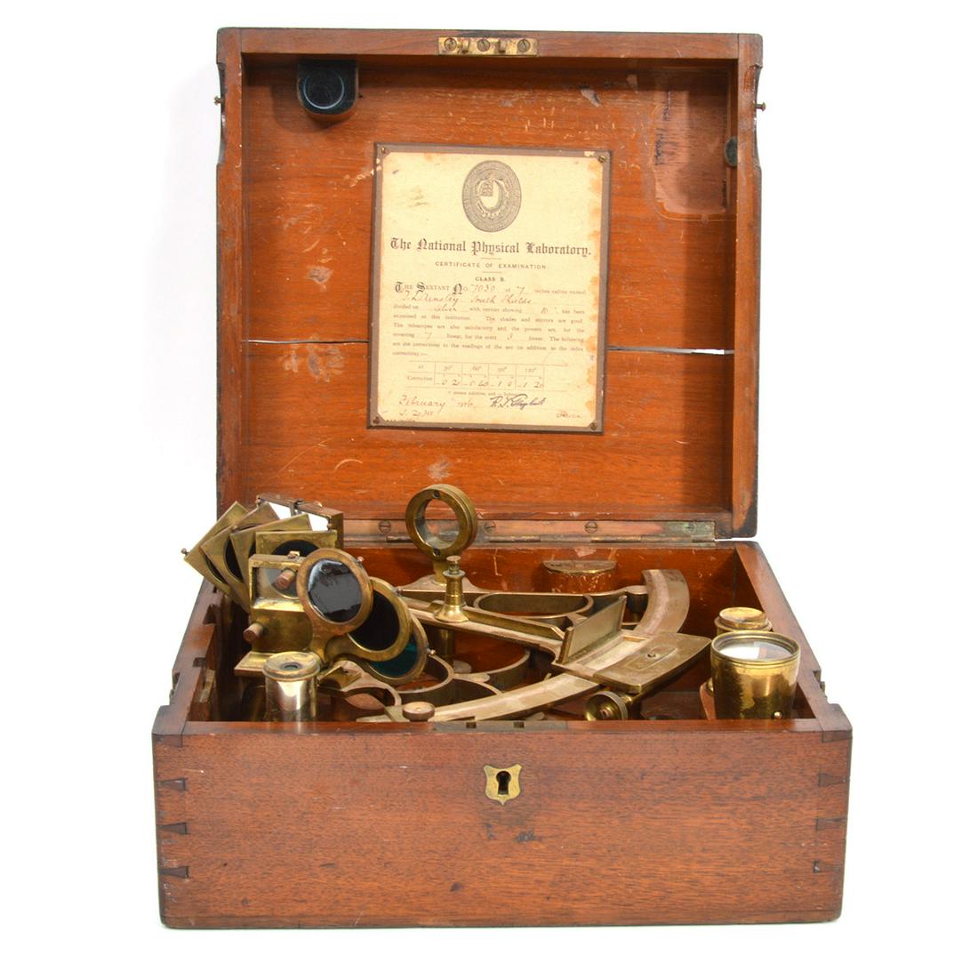 T.L. Ainsley, South Shields 'Bell' Pattern Sextant (1 of 18)