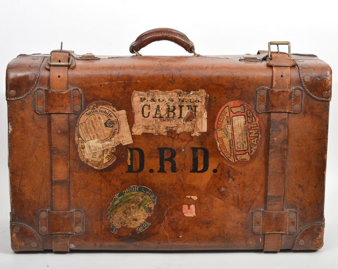 Antique Leather Travel Case (1 of 20)