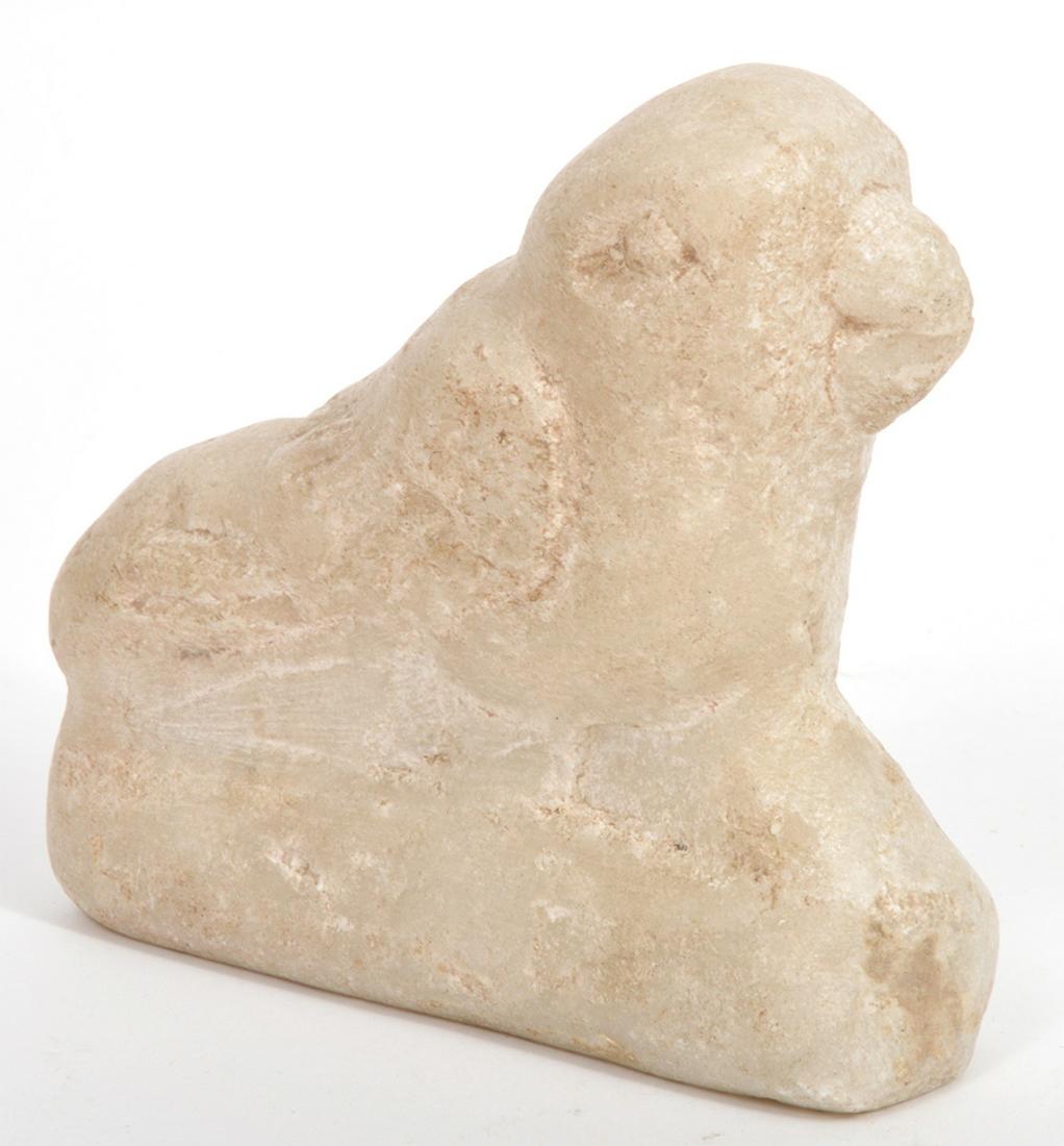 Antique Hand Carved Stone Bird Figure (1 of 6)