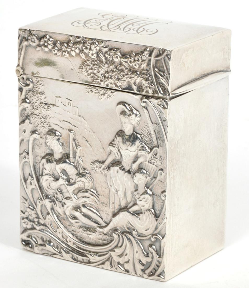 William Comyns Sterling Silver Box 1899 (1 of 11)