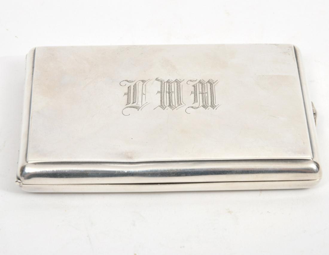 Sterling Silver Cigarette Case Watrous Mfg Co (1 of 8)