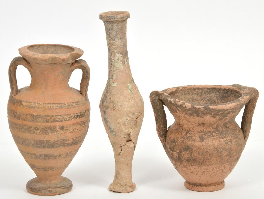 3-PC Greco-Roman Antiquity Pottery Group (1 of 9)