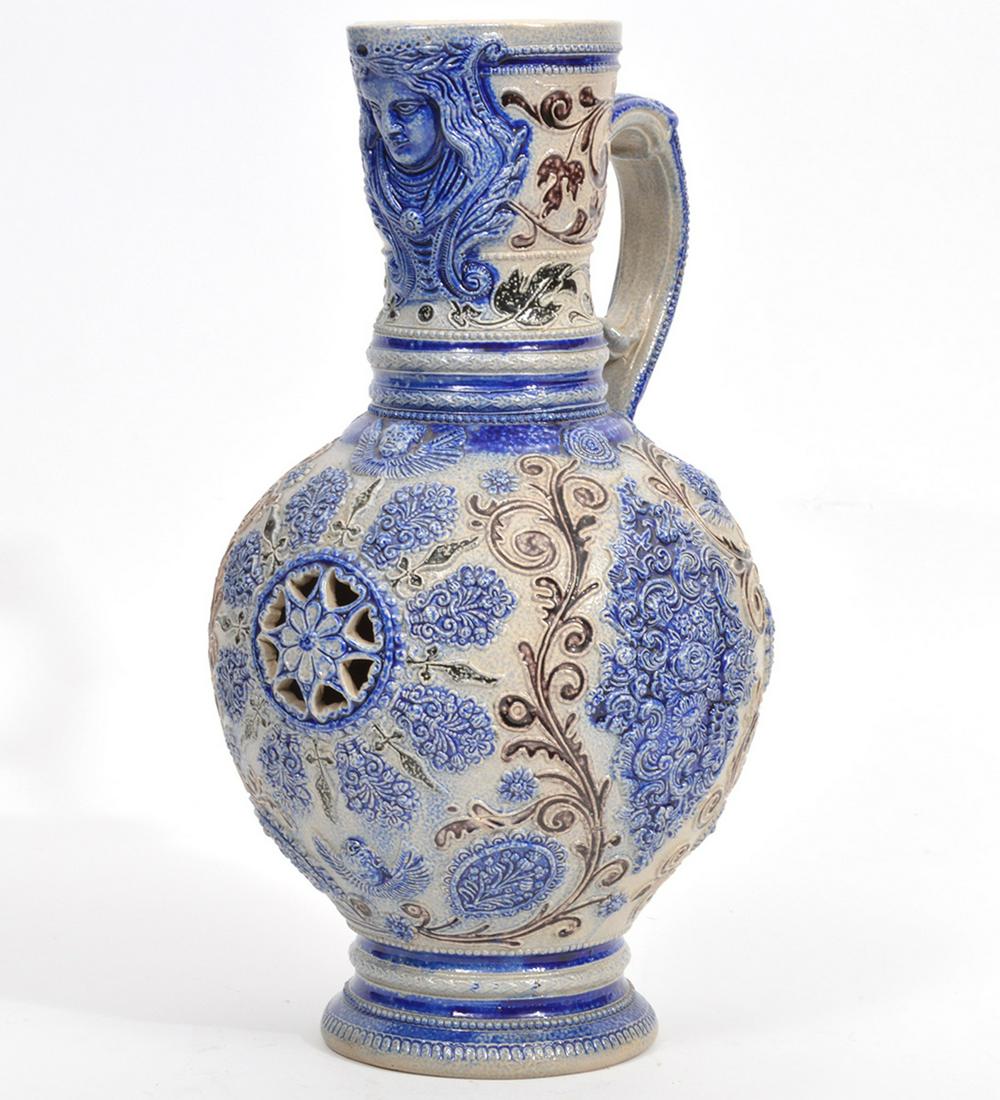 Italian Art Pottery Pitcher (1 of 12)