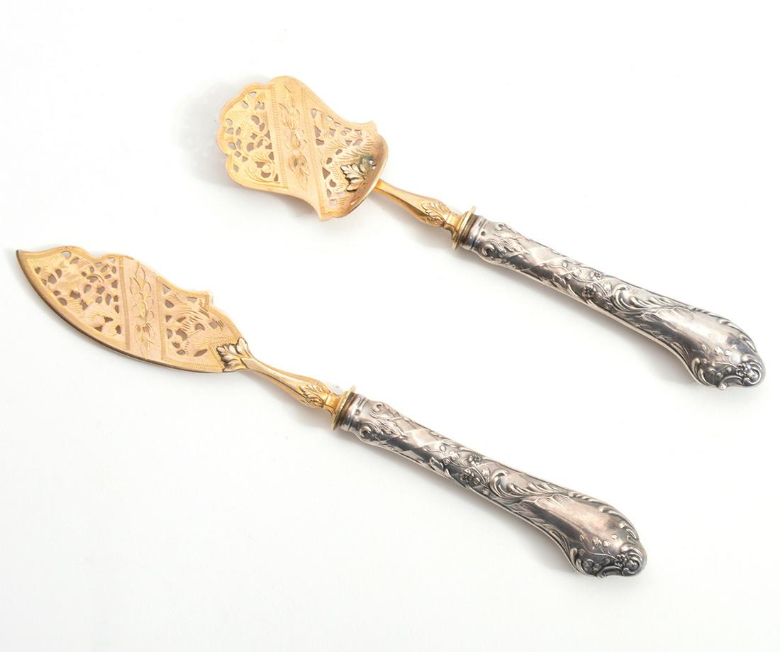 Sterling & Silver Plate Cheese Knife & Server (1 of 6)