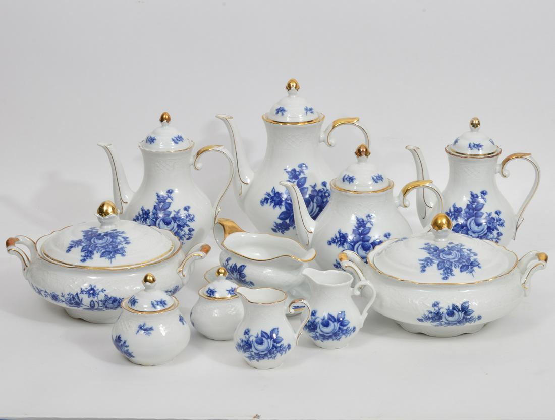 10 Pcs. Schumann Arzberg Echt Cobalt Porcelain (1 of 13)