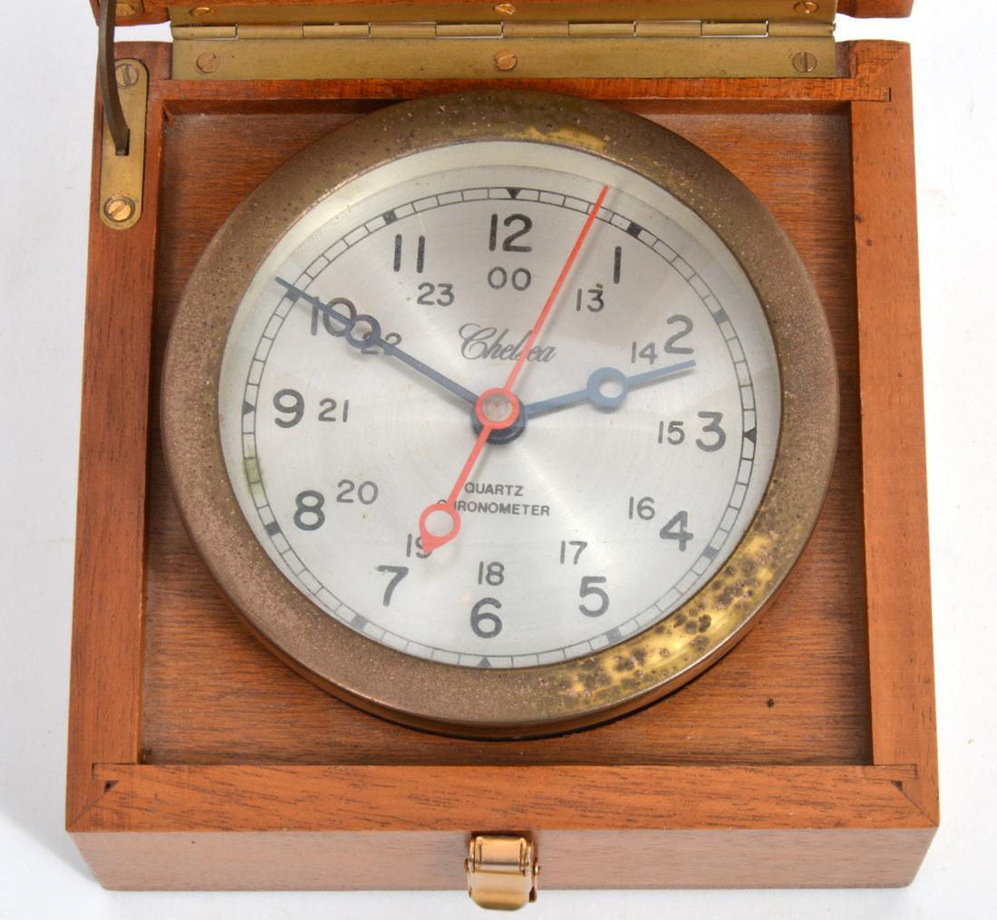 Chelsea Nautical Chronometer Quartz Clock (1 of 10)