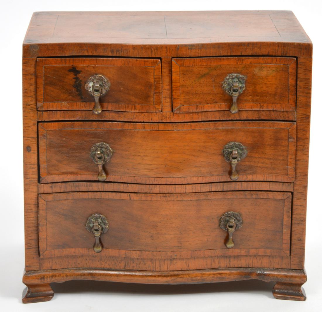 20th C. Miniature Chippendale Style Dresser (1 of 10)