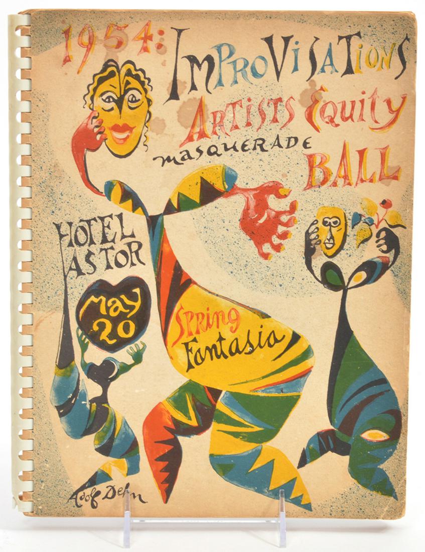 1954 Improvisations Artists Equity Masquerade Ball (1 of 8)