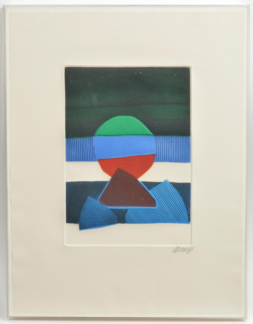 Bertrand Dorny Aquatint in Colors (1 of 6)