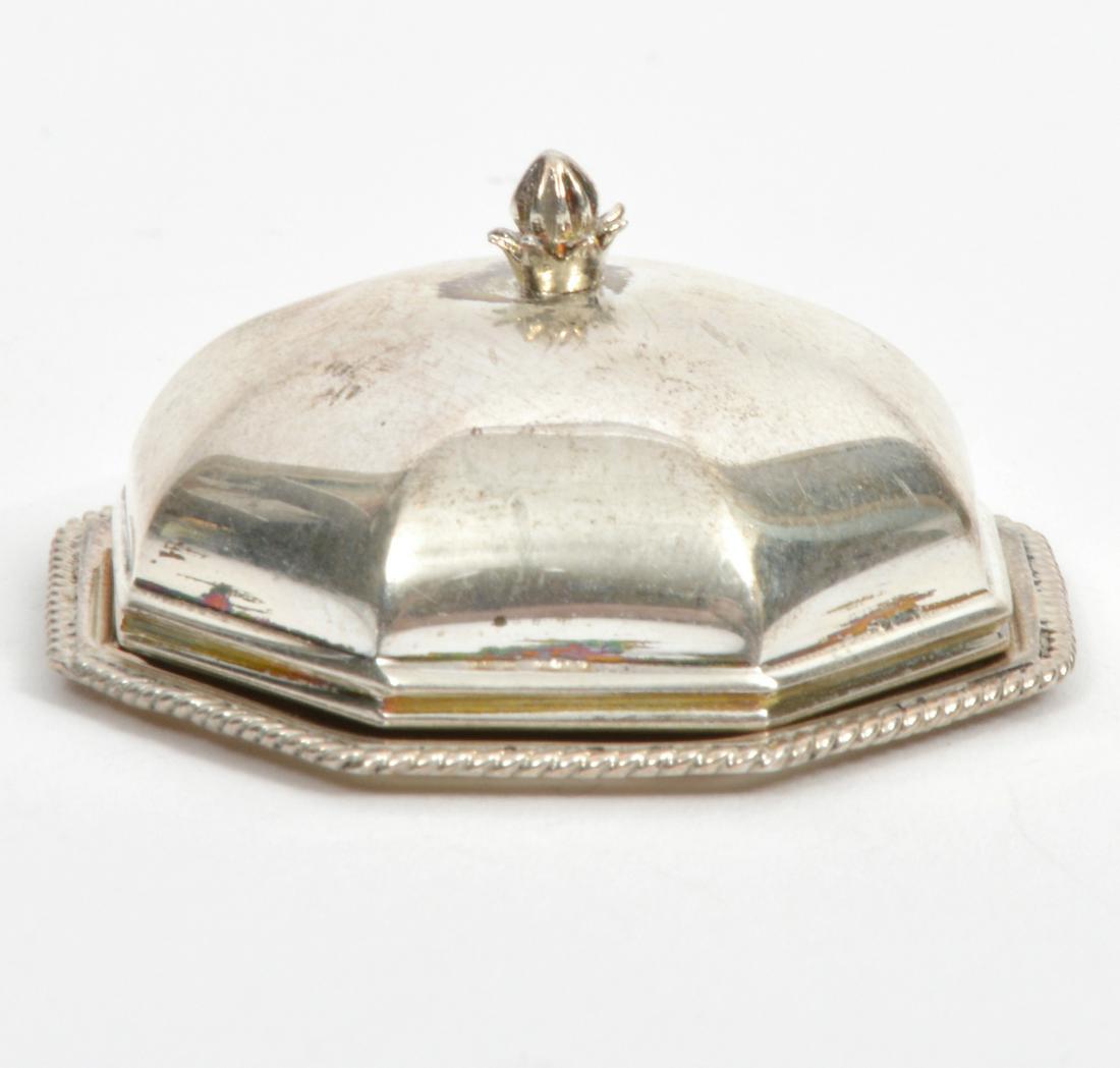 Miniature Sterling Quintanar Covered Platter (1 of 6)