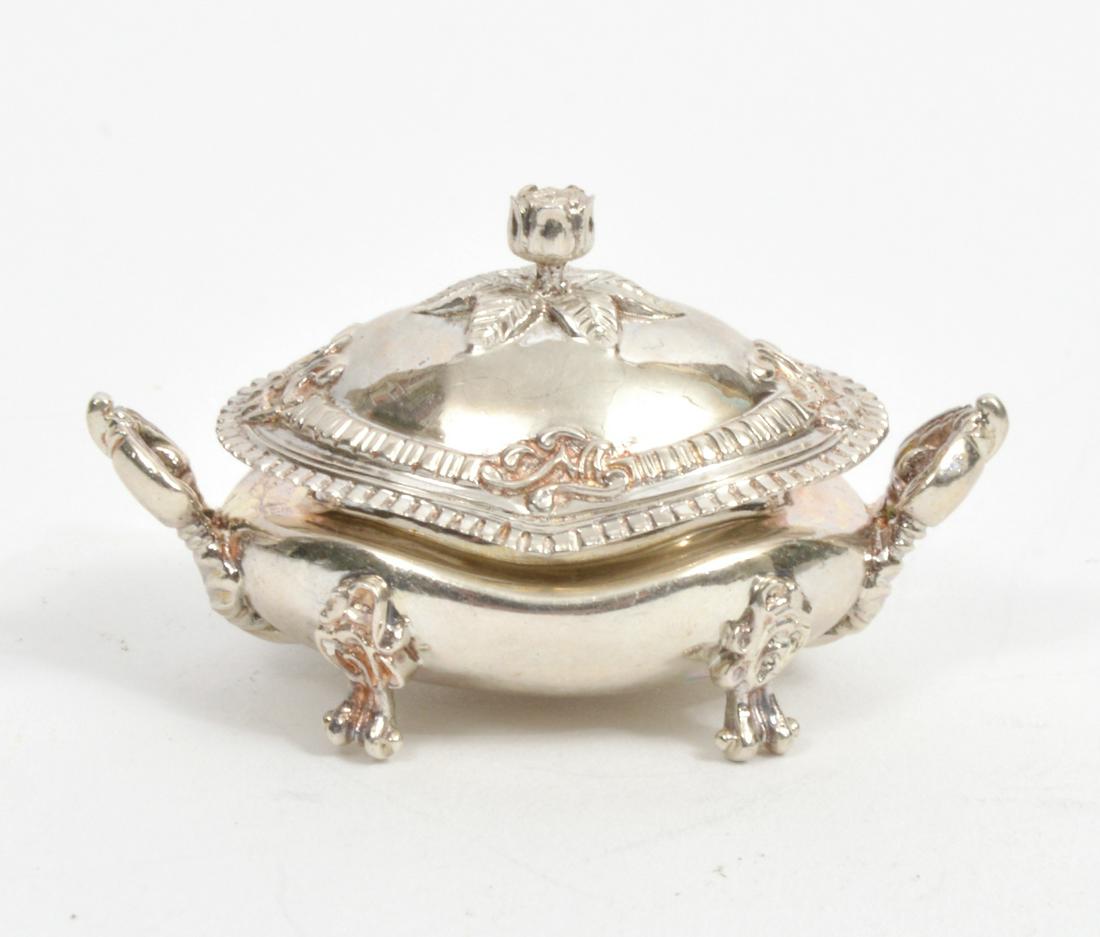 Miniature Sterling Silver Acquisto Bombay Tureen (1 of 6)