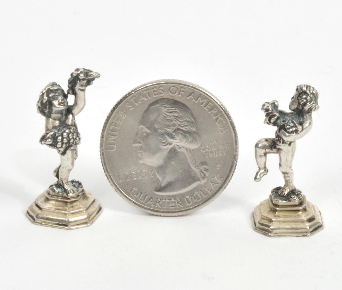 2 Sterling Miniatures from '4 Seasons' by O'Meara (1 of 6)