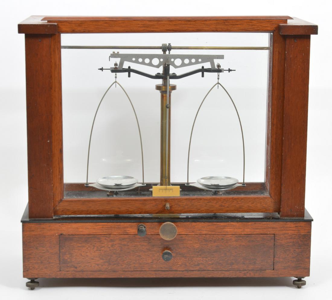 Seederer Kohlbusch Cased Balance Scale With Drawer (1 of 9)