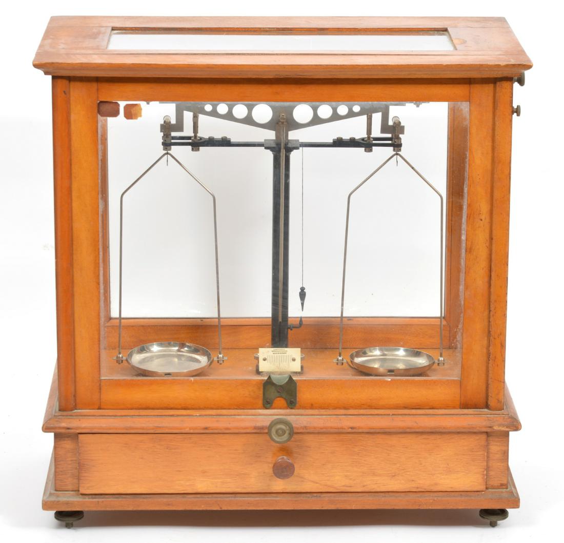 Cambosco Germany Cabinet Scientific Balance Scale (1 of 7)