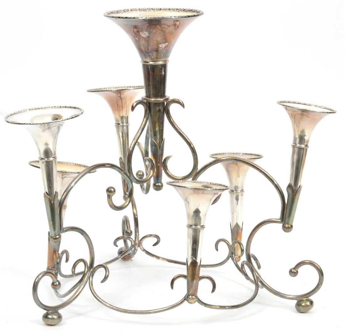 French Silverplate Epergne Centerpiece (1 of 6)