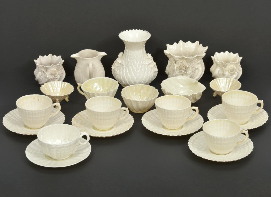 22 Pc Various Belleek Irish Porcelain (1 of 15)