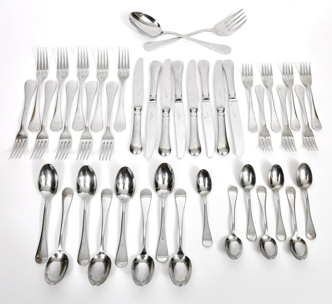 Christofle 'Acier' 41 Pc. Stainless Steel Flatware (1 of 7)
