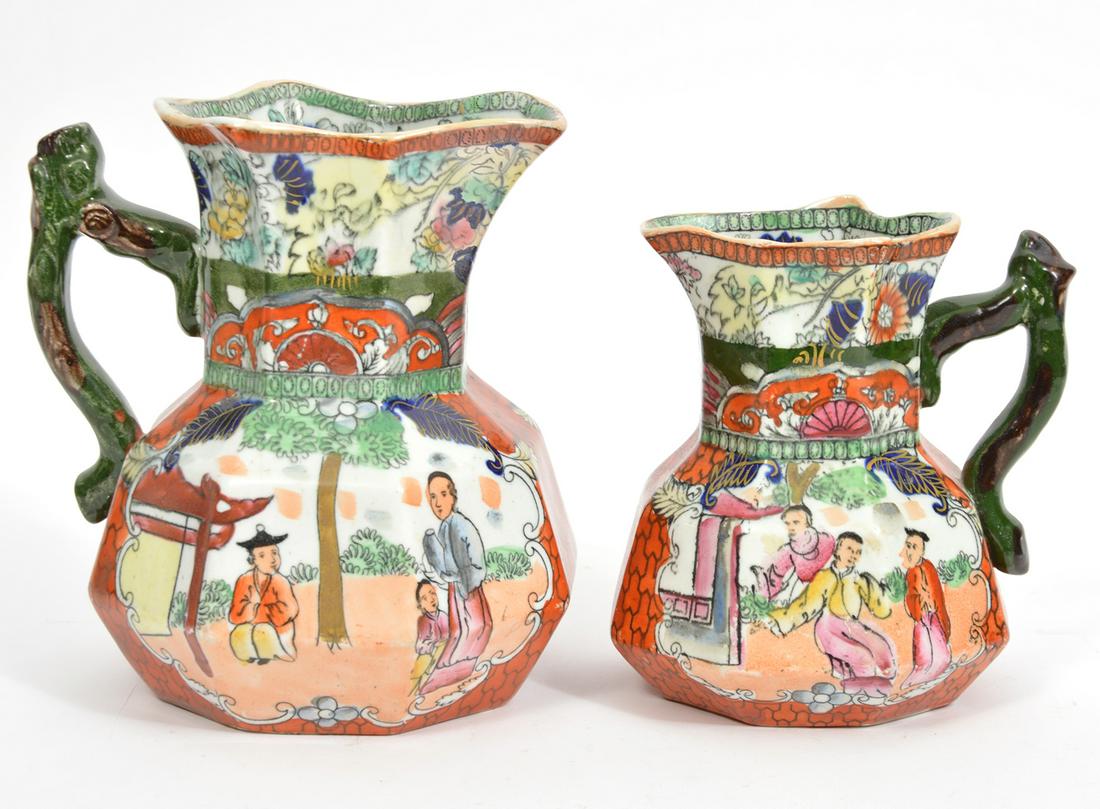 Two Mason's Ironstone China Pitchers (1 of 7)