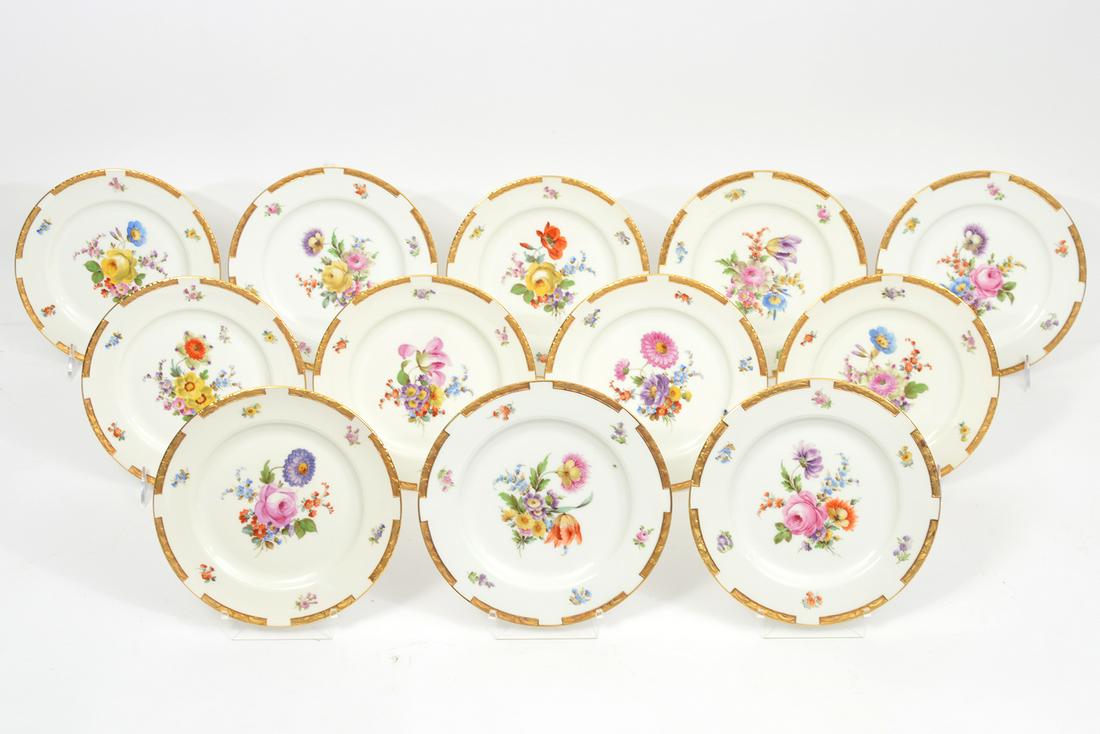 12 KPM Hutschenreuther Dresden Salad Plates (1 of 16)